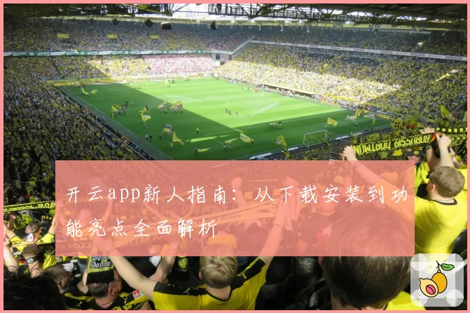 开云app新人指南：从下载安装到功能亮点全面解析